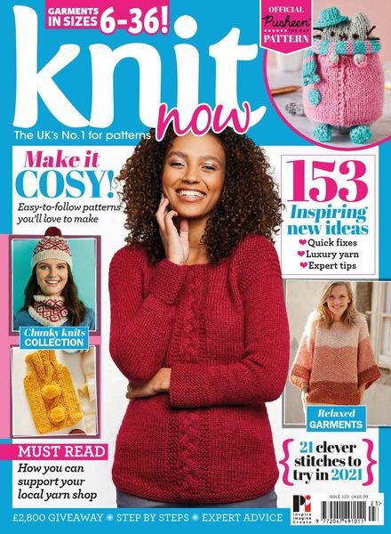 Knit Now – Issue 123 – December 2020 Cover