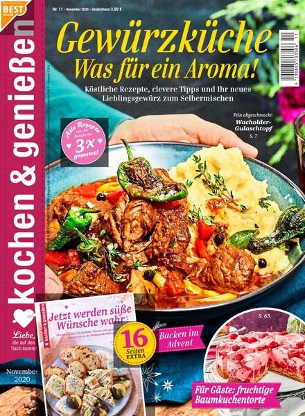 kochen & geniessen – November 2020 Cover