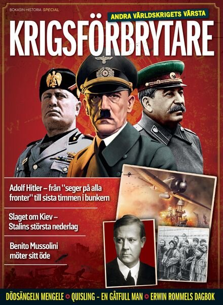 Krigshistoria – november 2020 Cover