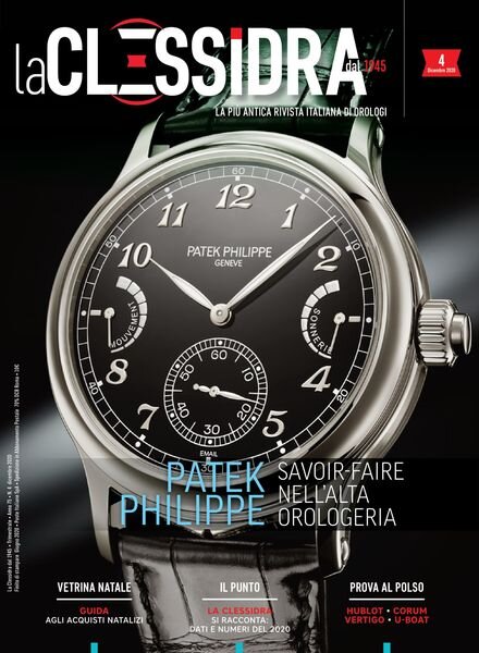 La Clessidra – 30 dicembre 2020 Cover