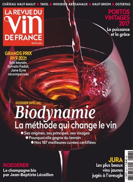 La Revue du Vin de France – fevrier 2021 Cover