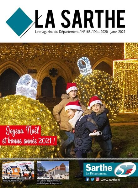 La Sarthe – Decembre 2020 – Janvier 2021 Cover