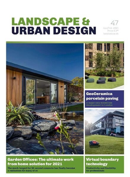 Landscape & Urban Design – January-February 2021 Cover
