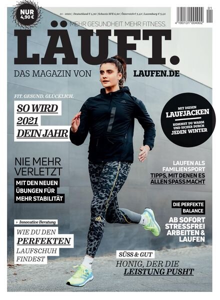 LaUFT – Das Magazin von laufen.de – 18 Dezember 2020 Cover