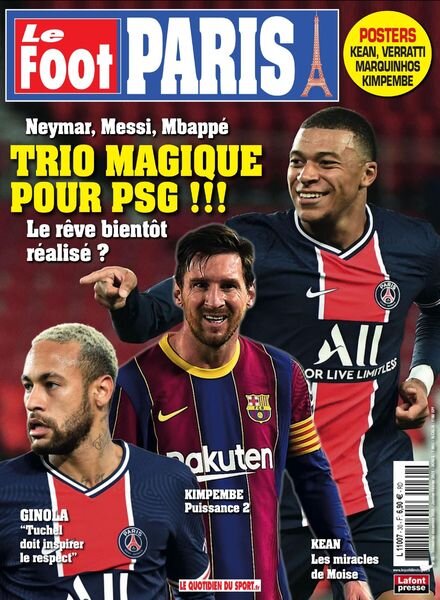Le Foot Paris – Decembre 2020 – Fevrier 2021 Cover
