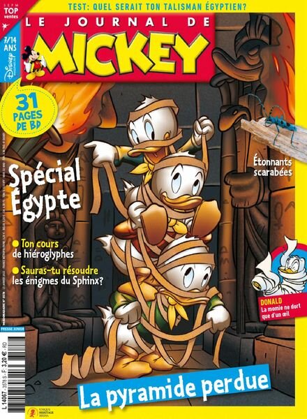 Le Journal de Mickey – 13 janvier 2021 Cover