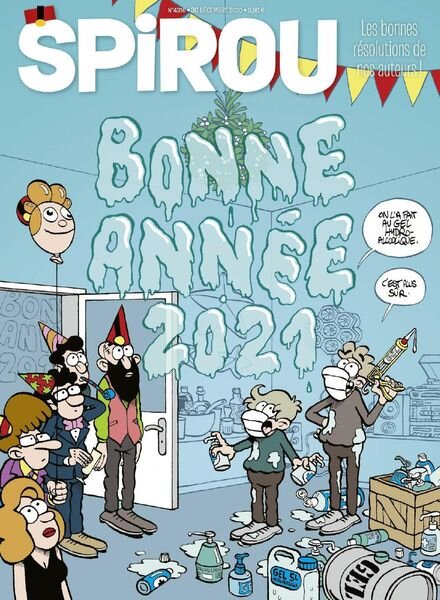 Le Journal de Spirou – 30 Decembre 2020 Cover