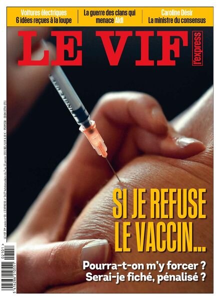 Le Vif L’Express – 7 Janvier 2021 Cover