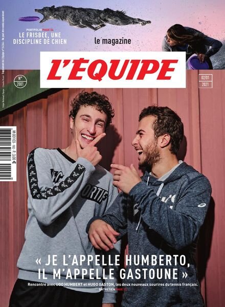 L’Equipe Magazine – 2 Janvier 2021 Cover