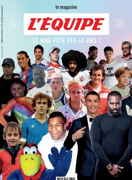 L’Equipe Magazine – 26 Decembre 2020 Cover