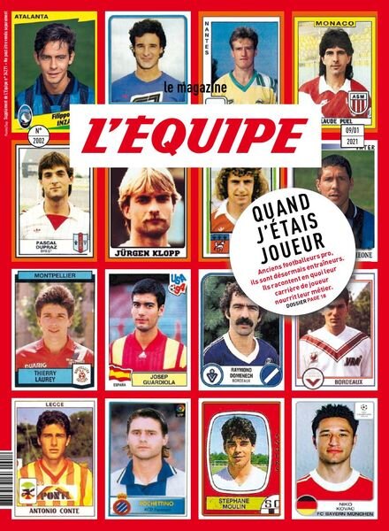 L’Equipe Magazine – 9 Janvier 2021 Cover