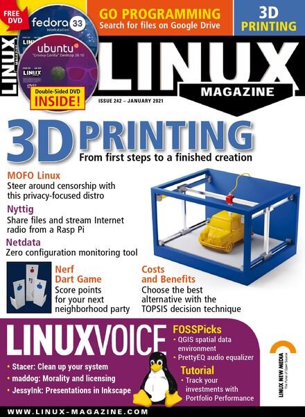 Linux Magazine USA – Issue 242 – January 2021 Cover