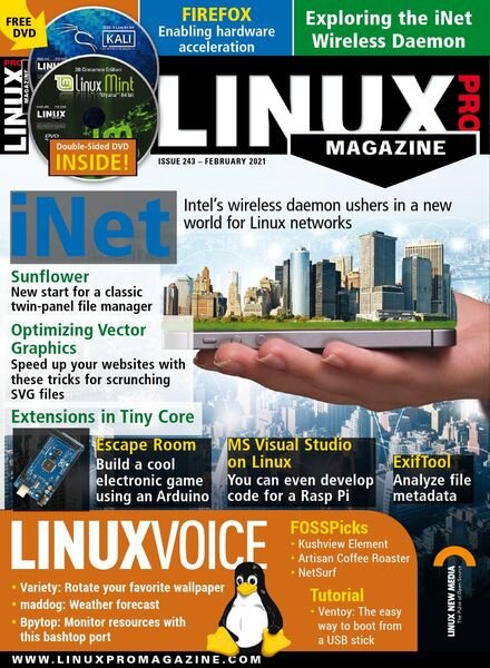 Linux Magazine USA – Issue 243 – February 2021 Cover