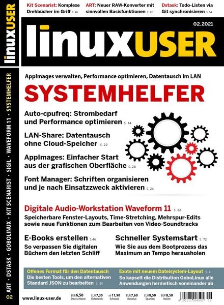 LinuxUser – Februar 2021 Cover