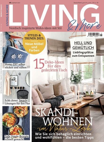 Living & More – 30 Dezember 2020 Cover