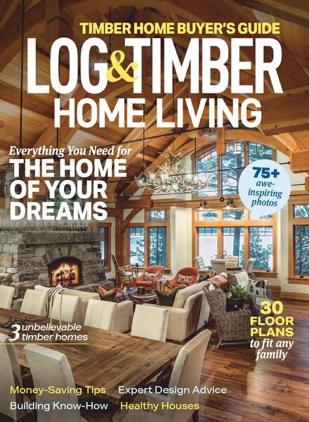 Log Home Living – December 2020 Cover