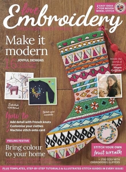 Love Embroidery – Issue 7 – November 2020 Cover