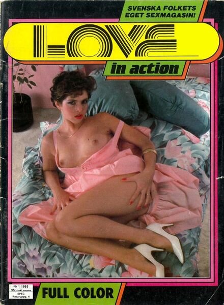 Love in Action – 1, Sweden 1985 Cover