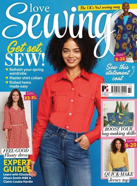 Love Sewing – January 2021 Cover