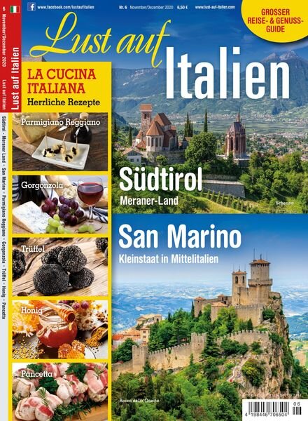 Lust auf Italien – 07 Januar 2021 Cover