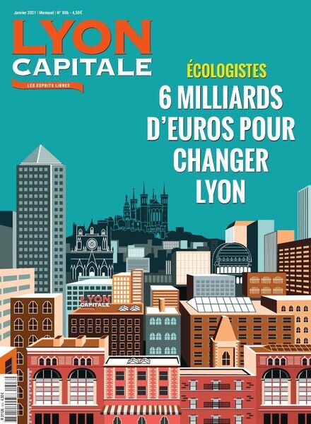 Lyon Capitale – Janvier 2021 Cover