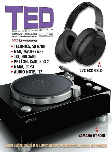 Magazine TED par QA&V – janvier 2021 Cover