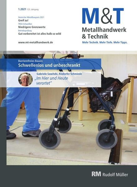 M&T Metallhandwerk – Dezember 2020 Cover
