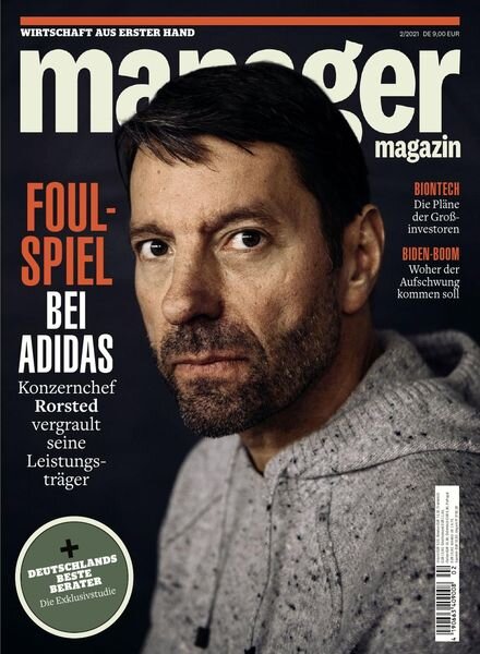 Manager Magazin – Februar 2021 Cover