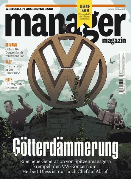 Manager Magazin – October 2020 Cover