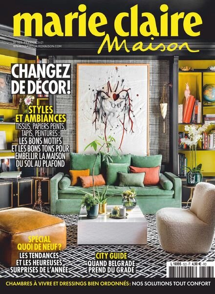 Marie Claire Maison France – fevrier 2021 Cover