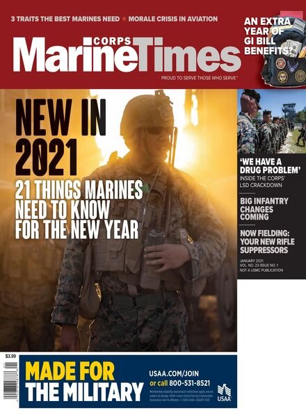 Marine Corps Times – January 2021 Cover