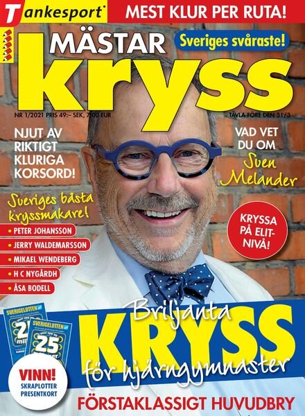 Mastarkryss – 21 januari 2021 Cover