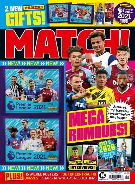Match! – December 29, 2020 Cover