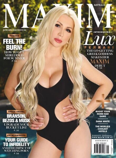 Maxim Australia – January 2021 Cover