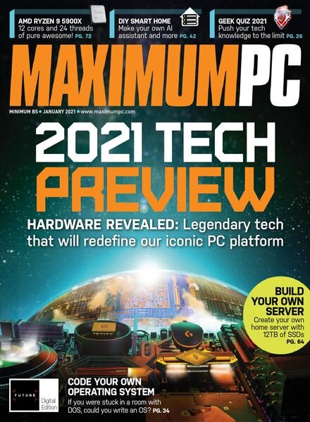 Maximum PC – January 2021 Cover