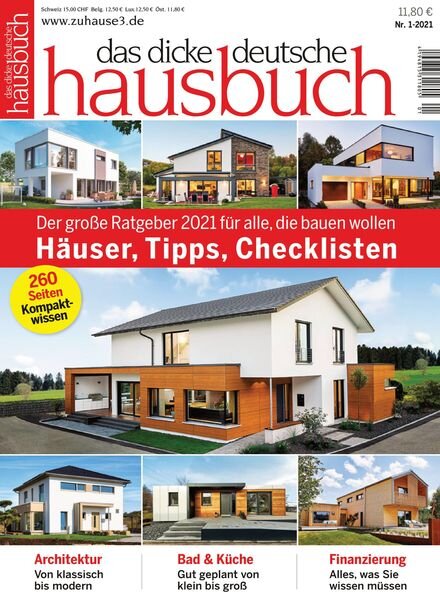 mein schOnes zuhause – 04 Januar 2021 Cover