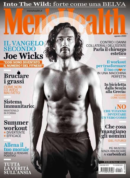 Men’s Health Italia – Agosto 2020 Cover