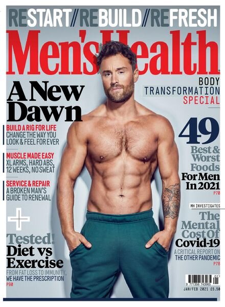 Men’s Health UK – January 2021 Cover