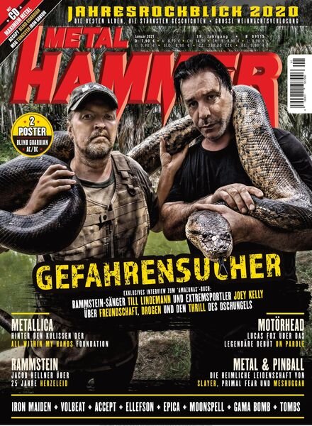 Metal Hammer Germany – 16 Dezember 2020 Cover
