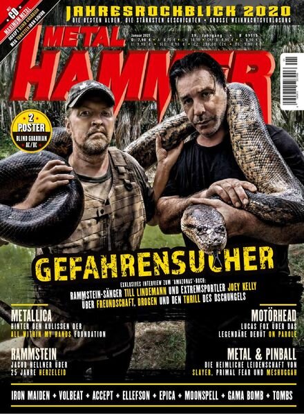 Metal Hammer – Januar 2021 Cover