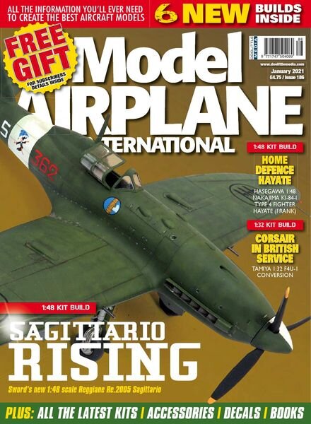 Model Airplane International – Issue 186 – January 2021 Cover