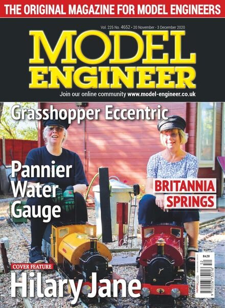 Model Engineer – Issue 4652 – 20 November 2020 Cover