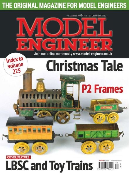 Model Engineer – Issue 4654 – 18 December 2020 Cover