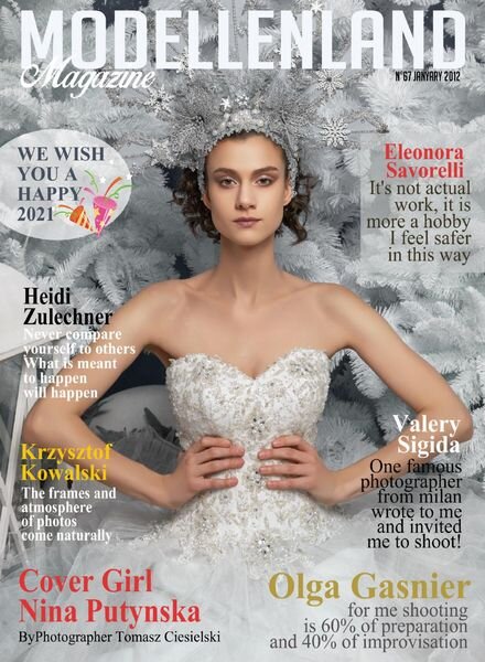 Modellenland Magazine – January 2021 Cover