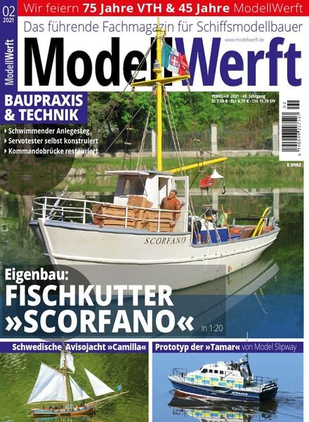 ModellWerft – Januar 2021 Cover