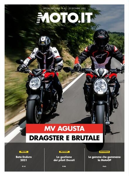 Moto.it Magazine – 22 Dicembre 2020 Cover
