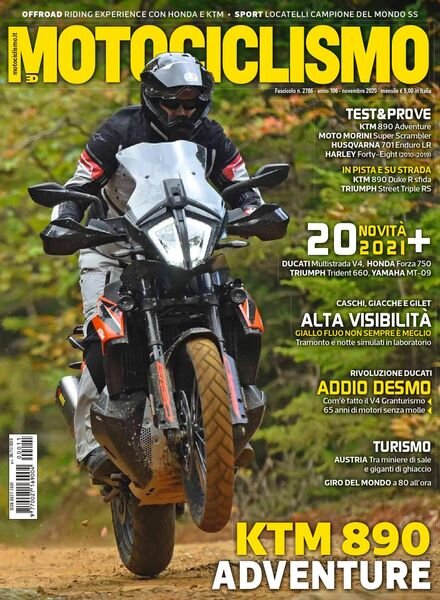 Motociclismo Italia – Novembre 2020 Cover