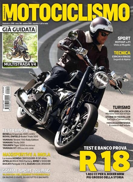 Motociclismo Italia – Ottobre 2020 Cover