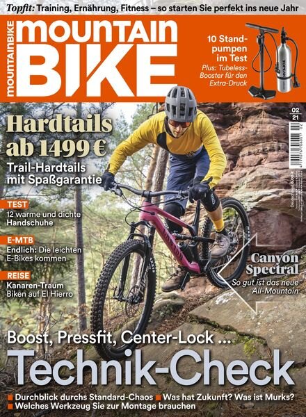 MOUNTAINBIKE – 04 Januar 2021 Cover