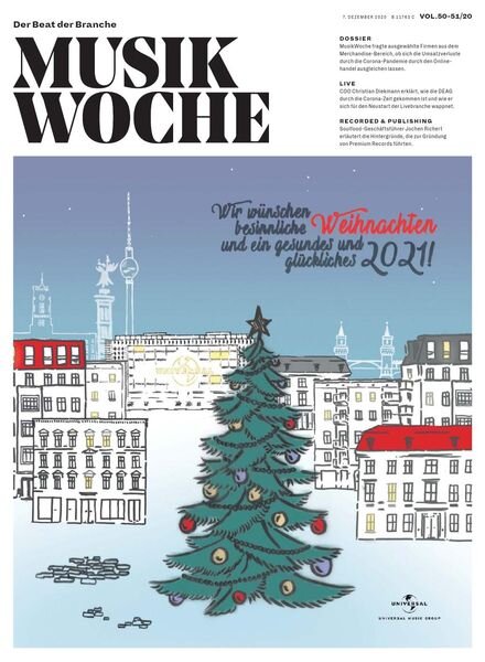 MusikWoche – 07 Dezember 2020 Cover